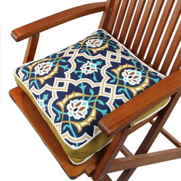Aberto Design Cojín YM1209 Multicolor 42 x 42 cm